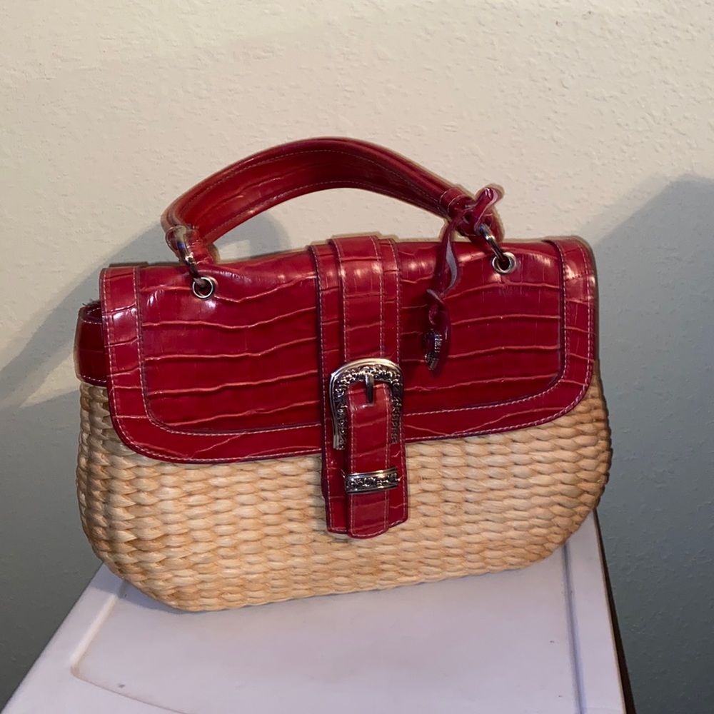 Brighton straw handbag